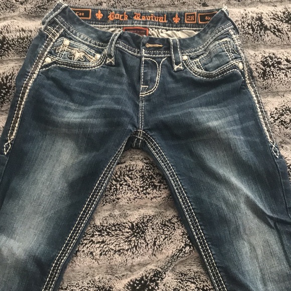 Rock Revival Skinny Jeans - Picture 3 of 4